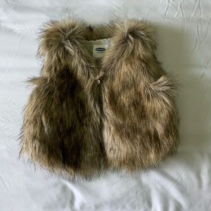 3T Girls Faux Fur Vest